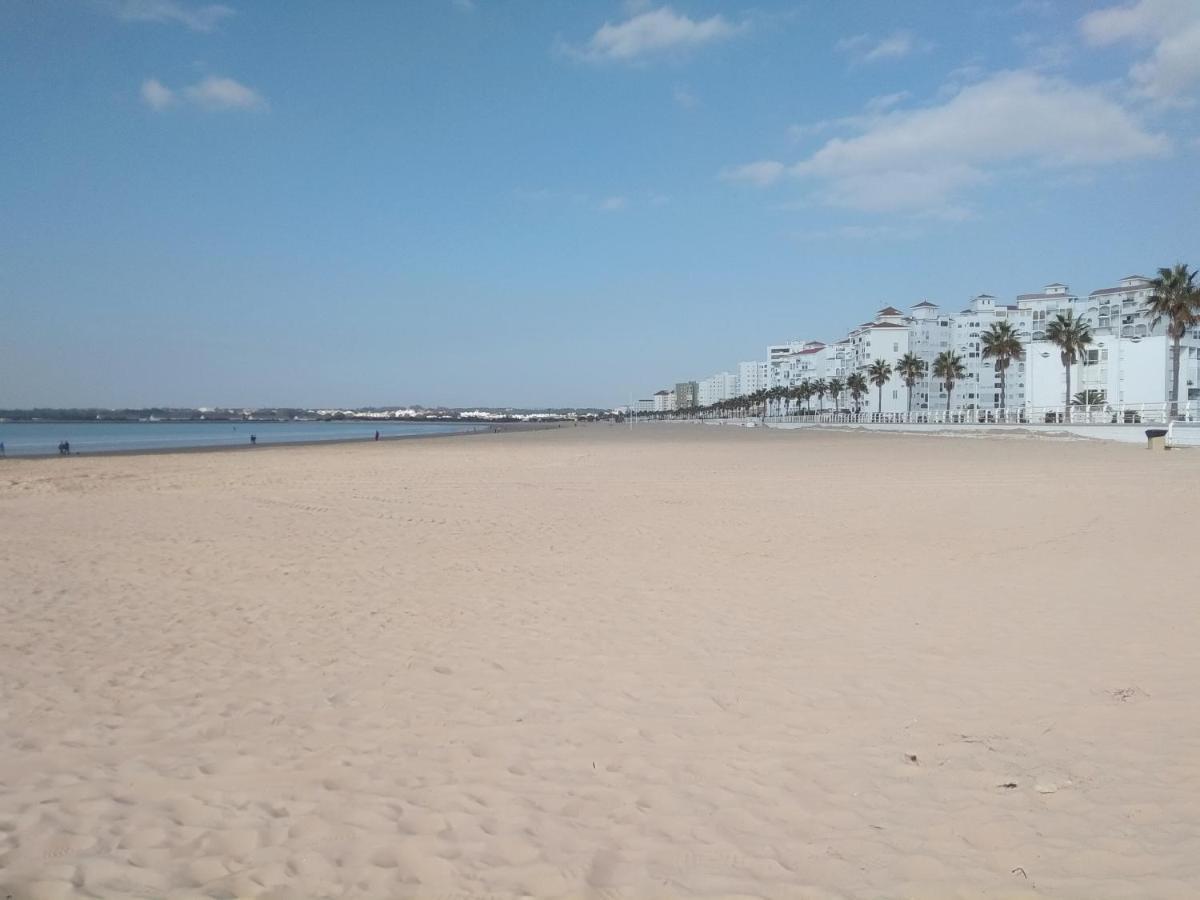 Primera Linea De Playa En Valdelagrana El Puerto de Santa María Eksteriør billede